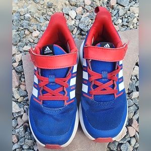 ADIDASLittle Kids x Marvel Fortarun 2.0 Spider-Man Stay-Put Casual Sneakers fr